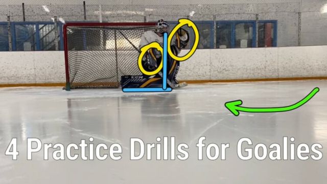 4 Hockey Practice Drills to teach Vertical Horizontal