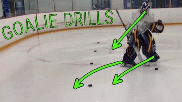 3 Skating Development Drills for Hockey Goalies