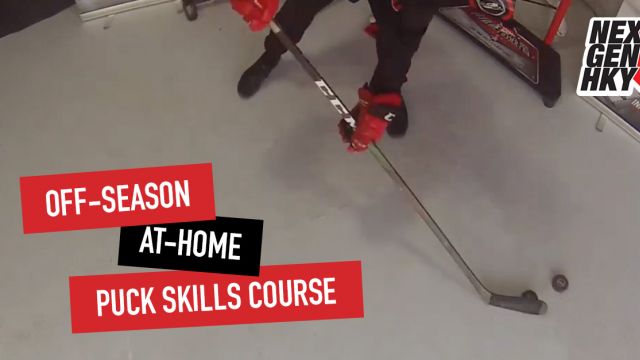 NEXT GEN HKY: Off-Season At-Home Puck Skills Training