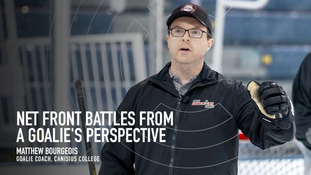 Net Front Battles From a Goalie's Perspective