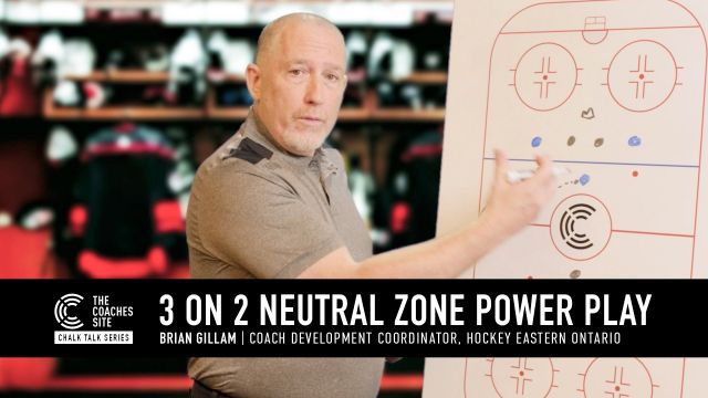 Chalk Talk: 3 on 2 Neutral Zone Power Play