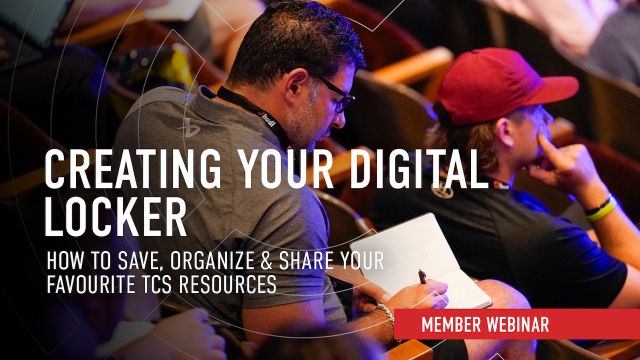 Creating your Digital Locker | TCS Member Webinar