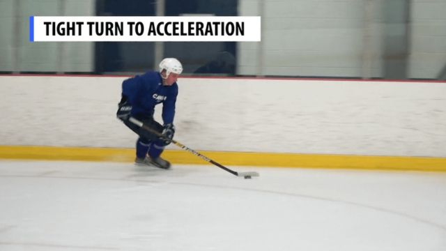 Tight Turns to Crossover Acceleration with Puck