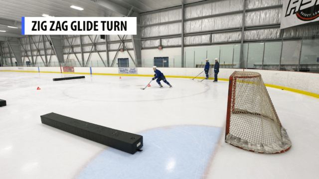 Zig Zag - Glide Turn with Puck